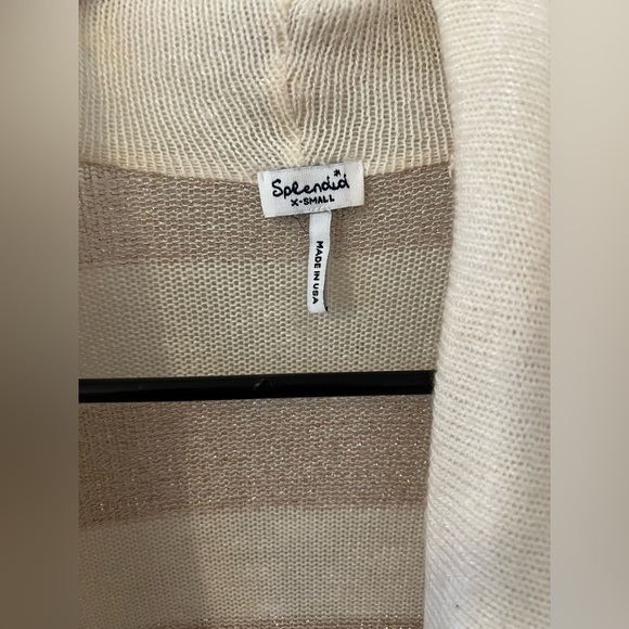 Splendid cream and gold cardigan - Picture 6 of 6